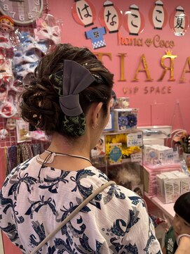ハナココ 水戸店(hana Coco) お祭りヘアー