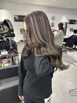 キング 高槻(K!ng) 縮毛矯正髪質改善ハイライトレイヤーカット高槻美容室エクステ