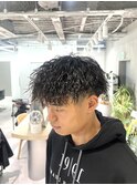 メンズショート×ツイストパーマ【松戸/メンズ】