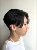 刈り上げセンターパート　ツーブロック◎20代30代40代50代