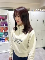 オーシャン(Ocean) 【OceanHair&Life田中愛梨】10代20代/ピンクカラー/暖色カラー