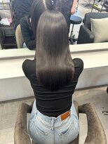 キング 枚方店(K!ng)&nbsp;縮毛矯正髪質改善ハイライトレイヤーカット枚方美容室エクステ