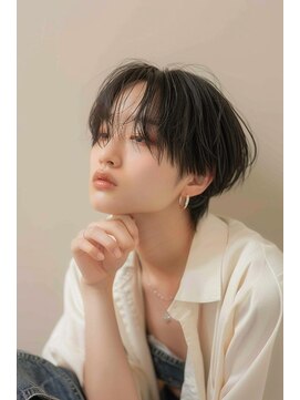 ラナ 新宿(lana) ショート/センター分け/似合わせ/【lana hair新宿】