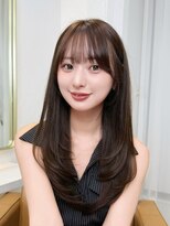 レイリー 原宿 表参道(Rayreee)&nbsp;透明感ダークブラウン×小顔レイヤー