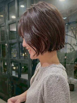 リュミエ ドゥ マッシュ(Lumier de mashu) 【大阪/梅田/茶屋町/中崎町】ボブレイヤー/ココアブラウン