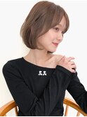 ハイライトバレイヤージュダブルカラーショートカット30代40代
