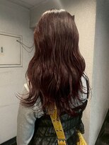 パーミル ヘア クマモト(permille ‰ hair Kumamoto)&nbsp;レイヤー×チェリーレッド