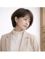 スープレックス ヘアーデザイン(SOUPREX HAIR DESIGN) ミセス美フォルムショートボブ 20代 30代 40代 50代 60代