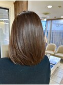 ミディアムレイヤー　ココアブラウン　ダークブラウン