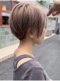 【SHARON原宿】ハンサムショート×マットラベンダー