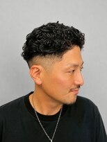 スター(STAR) スキンフェード×ラフカール|男前ショート