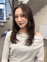 ミリ(mm)&nbsp;10代20代30代レイヤーカット髪質改善くびれ巻き透明感仙台韓国