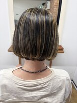 ウルウール おしゃれに白髪ぼかし