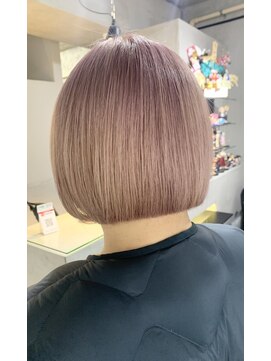 ルース バイ レックス 幕張(Lu'z by rex) ダークパープル/ナチュラルショート/ミルクブラウン[幕張]