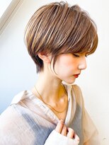 ビジョルノ つくばみどりの店(Begiorno)&nbsp;ふんわりショートボブ透明感ブラウン小顔ナチュラル