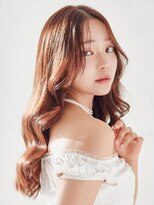 ラフィス ヘアー ピーチ 岡山店(La fith hair peach)&nbsp;【La fith】キャメルブラウン×ゆるふわロング