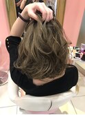 外国人風☆人気のアッシュグレージュ