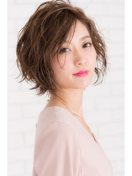 ミエル ヘア 新宿(miel hair) 【miel hair 新宿】大人かわいいナチュラルボブ