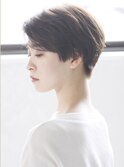 大人ショートボブ「ペルフェッタ×抜け感」