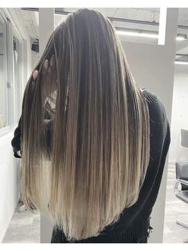 レディアル 大宮(REDEAL) 【REDEAL大宮】エアータッチバレイヤージュ[ハイライトメッシュ]