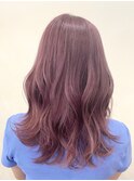 ブリーチカラー×ピンクパープル〔内形歩美〕