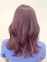 チョコンテ(choconte.)&nbsp;ブリーチカラー×ピンクパープル〔内形歩美〕