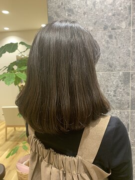 テラスアヴェダ 福岡パルコ店(Terrace AVEDA) 長めボブスタイル