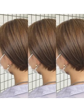 スタジオ アルファプラス 日暮里店(studio α+) ショートボブ【スタジオアルファプラス日暮里】