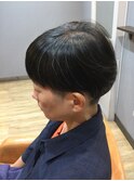 2ブロックマッシュショート