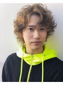 くせ毛風パーマ