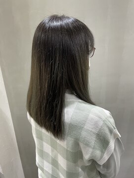 フェリア 松山(Feria) 【Feria松山】透明感カラー×オリーブグレージュ-相原愛梨-