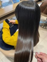 アース 東戸塚店(HAIR & MAKE EARTH) 20代30代髪質改善トリートメント超うる艶感ストレート透明感