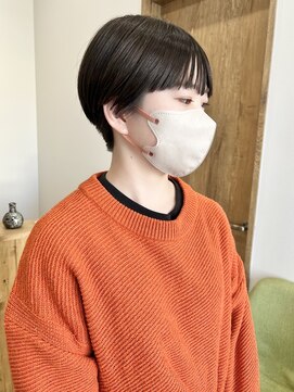 アノネ(anone) 刈り上げ×マッシュ×髪質改善カラー