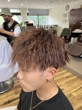 スウェル 千葉店(Swell) メンズツイストパーマスパイラルパーマフェード[千葉]