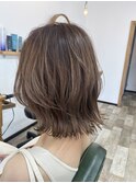 レイヤーボブ×イルミナミルクティ