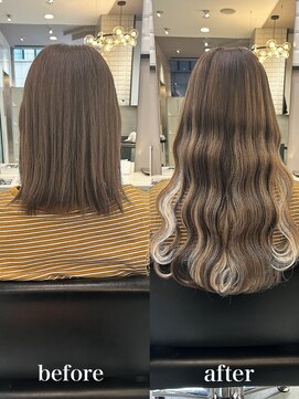 リリー(Lilley) 【lilley 稲永麻衣】エクステ+韓国ヘア+ロングヘア 天神/今泉