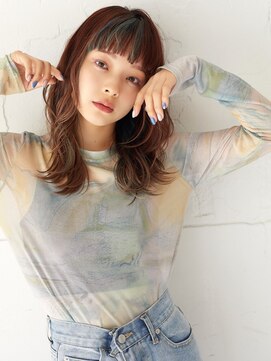 ラフィス ヘアー リアン 西宮北口店(La fith hair lien) 【La fith】マロンベージュ×インナーカラー