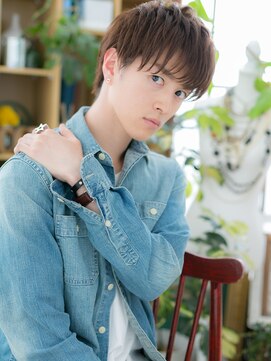 カバーヘア ブリス 川口(COVER HAIR bliss) ナチュラルグラデーション小顔韓国マッシュm2川口20代30代40代