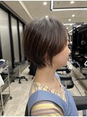 小顔ショートボブ
