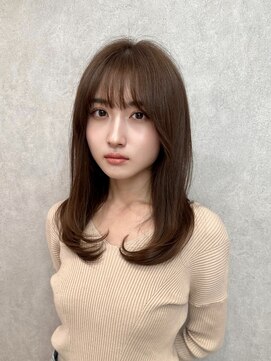 ロンド ルージュ 銀座店(Lond rouge) ワンカールレイヤーハイレイヤー韓国ヘア簡単スタイリング〔田島