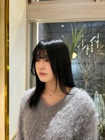 ゼスト フィーノ(ZEST fino) 【猪口美沙希】黒髪美人ブルーブラック