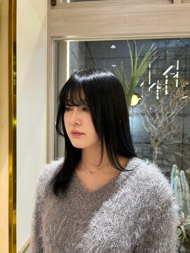 ゼスト フィーノ(ZEST fino) 【猪口美沙希】黒髪美人ブルーブラック