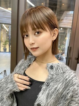 ミィ 表参道(mee.) イメチェン/ハッシュカット/フルバング/似合わせカット/表参道