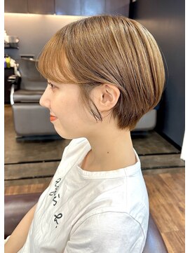 レイラバイアフロート 吉祥寺(Lila by afloat) 小顔ナチュラルショート20代30代40代くびレイヤーショート