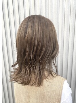 エヌズ(N's) 【大人可愛いレイヤーカット】外ハネ/ボブ/ハイライト/前髪