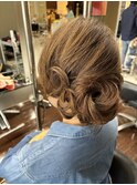 ステージ用ヘアセット