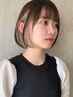 【Short Style限定★】イヤリングカラー＋全体カラー+Cut +TokioTR★
