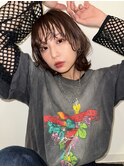 ミディアムウルフ　ネオウルフ　ボブウルフ　ウルフカット