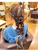 成人式ヘアセット