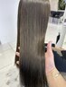 髪質改善ストレート　【髪質改善Lv★★★★】　￥17600